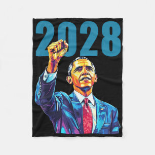 Couverture Polaire Obama Pour Le Président 2028 Obama 48ème Président