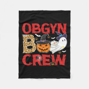 Couverture Polaire Obgyn Boo Crew Halloween Ob-gyn Nurse Shirt Men Wo