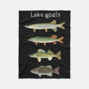 Couverture Polaire Objectifs de pêche au lac Musky Pike Walleye Petit