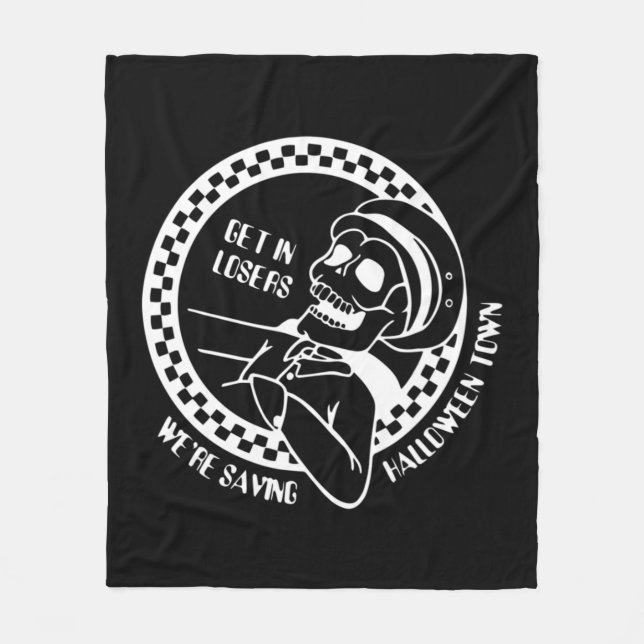 Couverture Polaire Obtenez Dans Les Perdants Lazy Costume Halloween F (Devant)