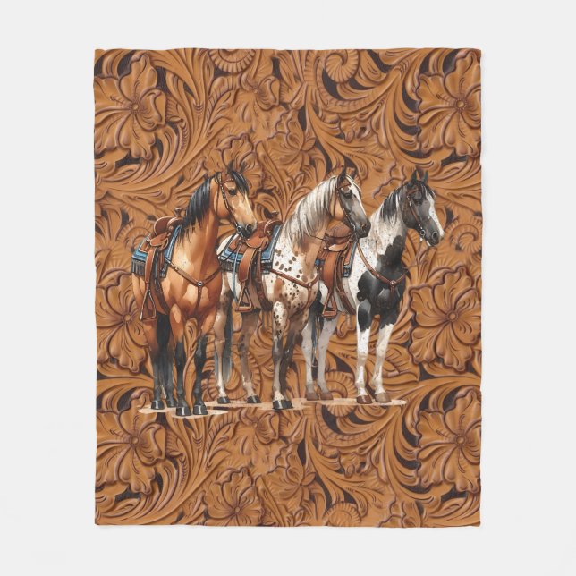 Couverture Polaire Obtenir occidental (Devant)