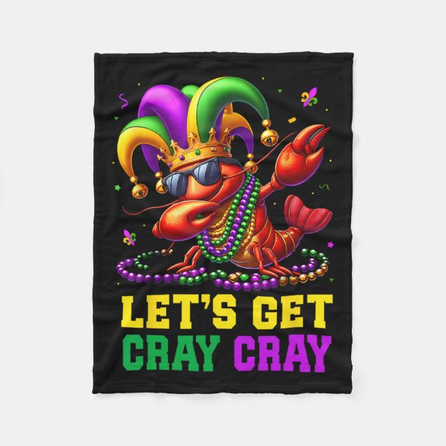 Couverture Polaire Obtenons Cray Cray Crawfish Costume Garçons Homme  (Devant)
