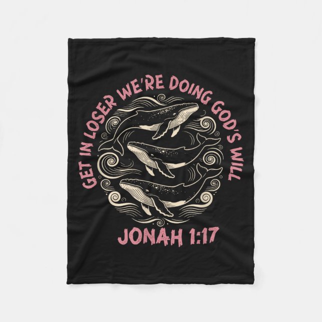 Couverture Polaire Obtiens perdant nous faisons la volonté de dieu jo (Devant)