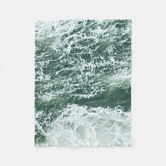 Couverture Polaire Ocean waves (Devant)