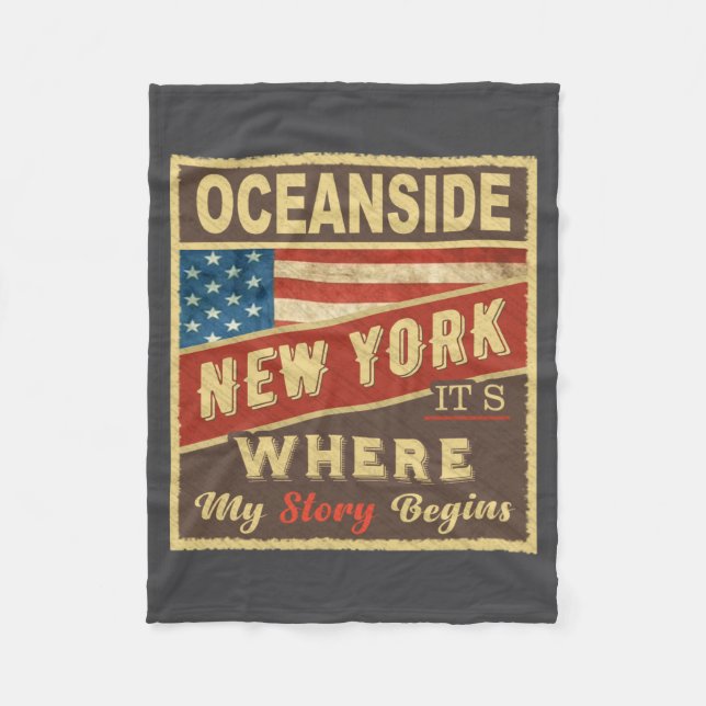 Couverture Polaire Oceanside Ny C'est Où Mon Histoire Commence _1  (Devant)