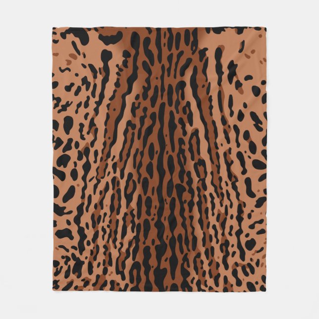 Couverture Polaire Ocelot marques (Devant)