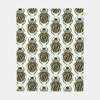 Couverture Polaire Odeur d'insectes Motifs de scarabée