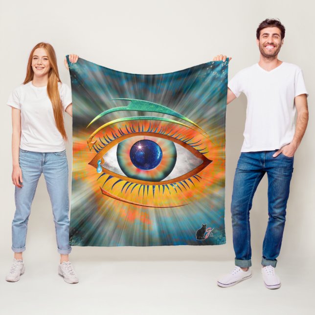 Couverture Polaire Odin's Eye (En situation)