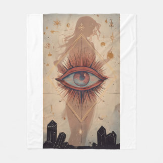 Couverture Polaire OEil mystique