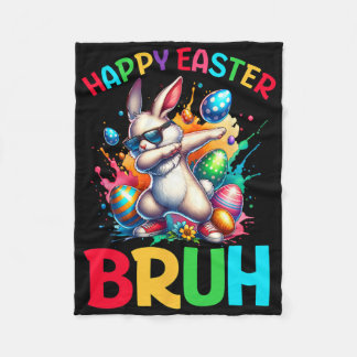 Couverture Polaire Œufs de Pâques Bruh Adolescents Garçons Enfants La