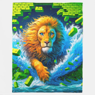 Couverture Polaire OEuvre de Lion