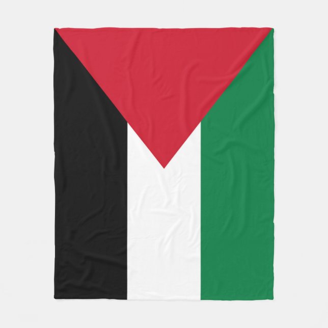 Couverture Polaire officiellement le drapeau de l'État de Palestine (Devant)