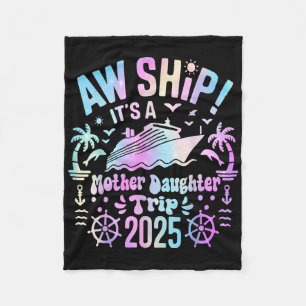 Couverture Polaire Oh Bateau C'est Notre Voyage Mère Fille 2025 Corre