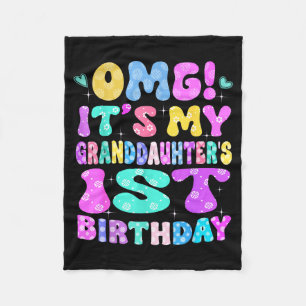 Couverture Polaire Oh mon dieu, c'est le 1er anniversaire de ma petit