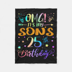Couverture Polaire Oh mon dieu, c'est les 25 ans de mon fils Douce 25