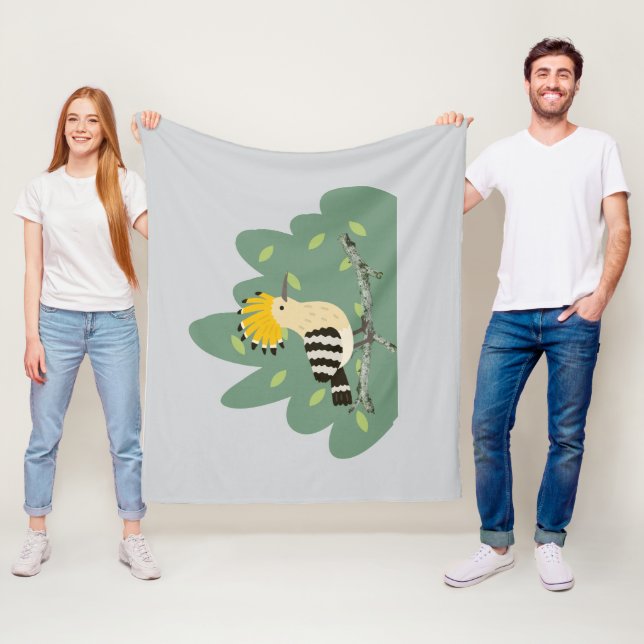 Couverture Polaire Oiseau (En situation)