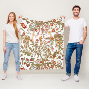 Couverture Polaire Oiseaux du paradis