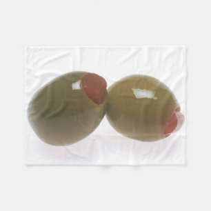 Couverture Polaire Olives vertes