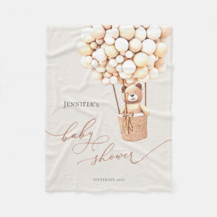 Couverture Polaire On Peut Attendre ! Baby shower