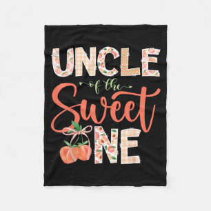 Couverture Polaire Oncle de The Sweet One Peach 1ère fille d'annivers
