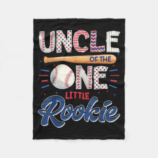Couverture Polaire Oncle du petit rookie de baseball 1ère