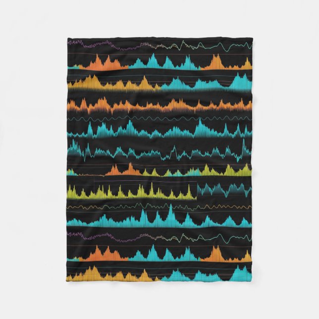 Couverture Polaire Ondes sonores (Devant)