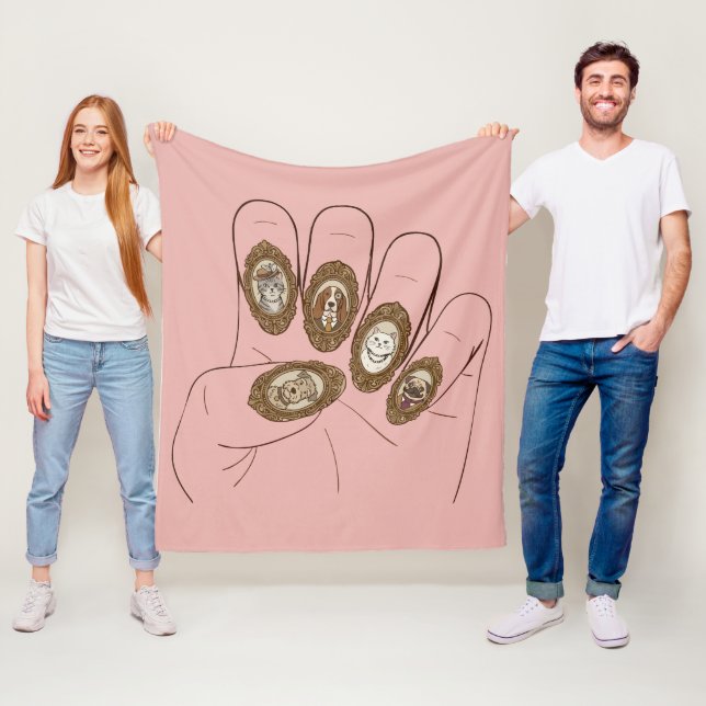 Couverture Polaire Ongles de vieille fortune (En situation)