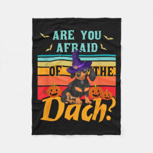 Couverture Polaire Ont Peur Du Dach Drôle De Chien Dachshund