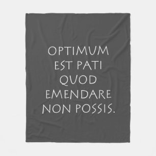Couverture Polaire Optimum est kinsella quod emendare non possible