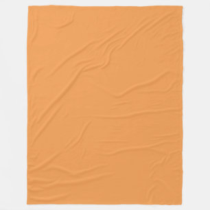 Couverture Polaire Orange doré