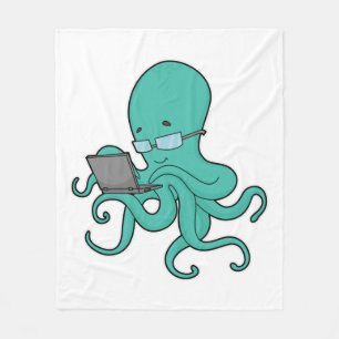 Couverture Polaire Ordinateur portable Octopus