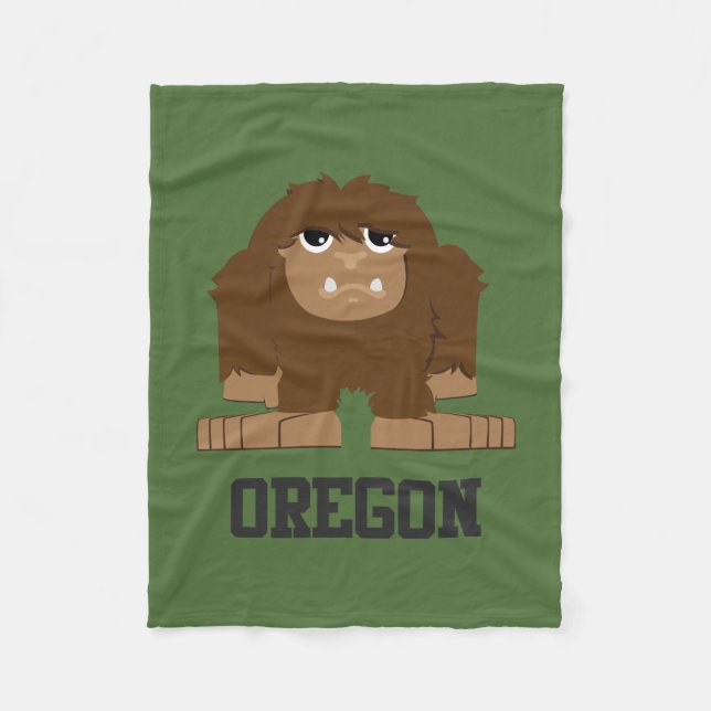 Couverture Polaire Oregon Bigfoot (Devant)