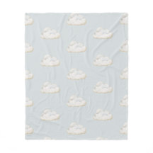 Oreiller jeté Cloud Blue rêveur
