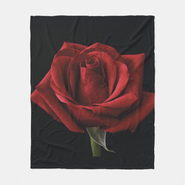 Couverture Polaire oreiller rouge (Devant)