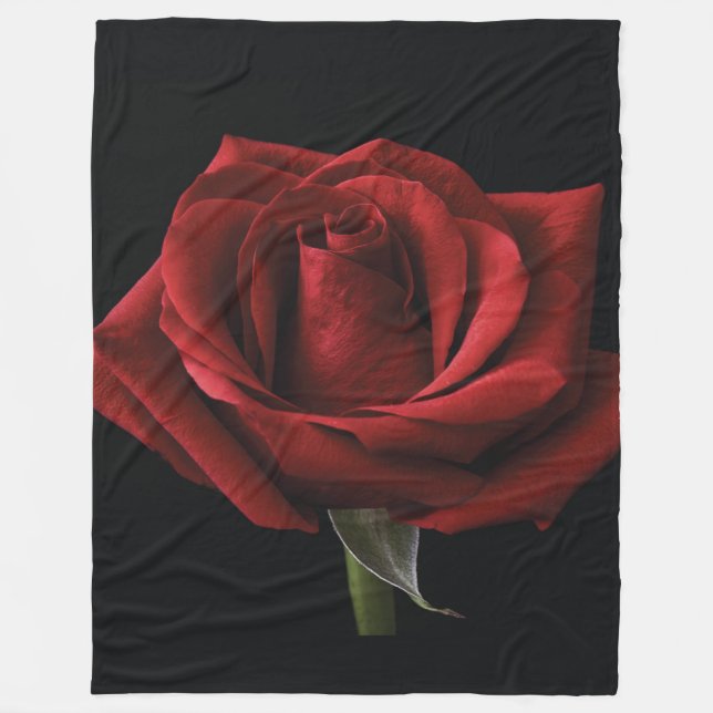 Couverture Polaire oreiller rouge (Devant)