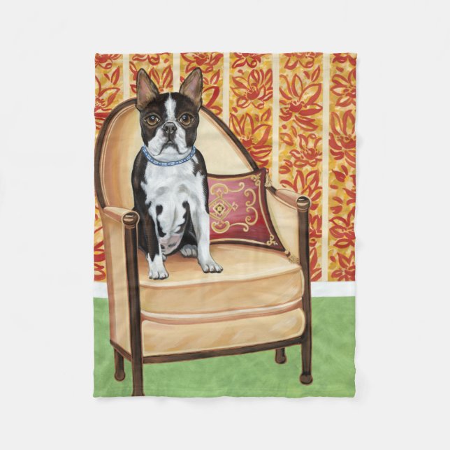 Couverture Polaire Oreo Cookie Boston (Devant)