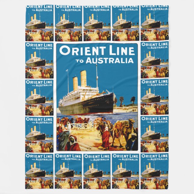 Couverture Polaire Orienter la ligne vers l'Australie (Devant)