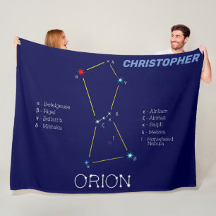 Couverture Polaire Orion de constellation de l'hémisphère nord