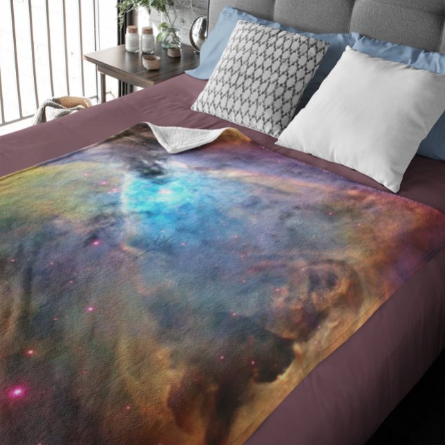 Couverture Polaire Orion Nebula Space Galaxy (Orion Nebula Space Galaxy Fleece Blanket)