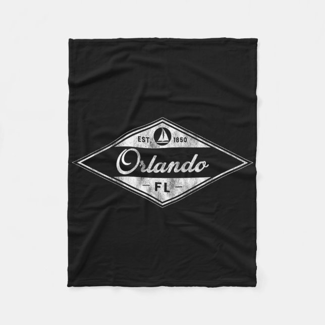 Couverture Polaire Orlando vintage (Devant)