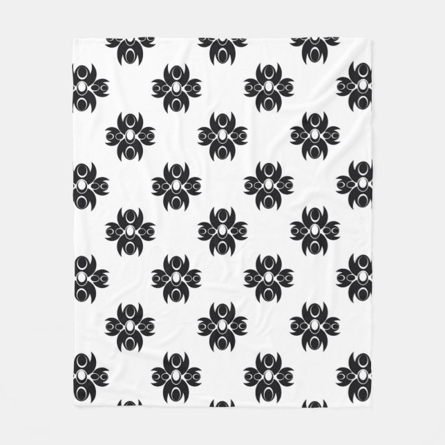 Couverture Polaire Ornement sans couture motif abstrait, arabesque, a (Devant)