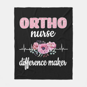 Couverture Polaire Ortho Infirmière Cadeau RN Orthopédie Infirmière O