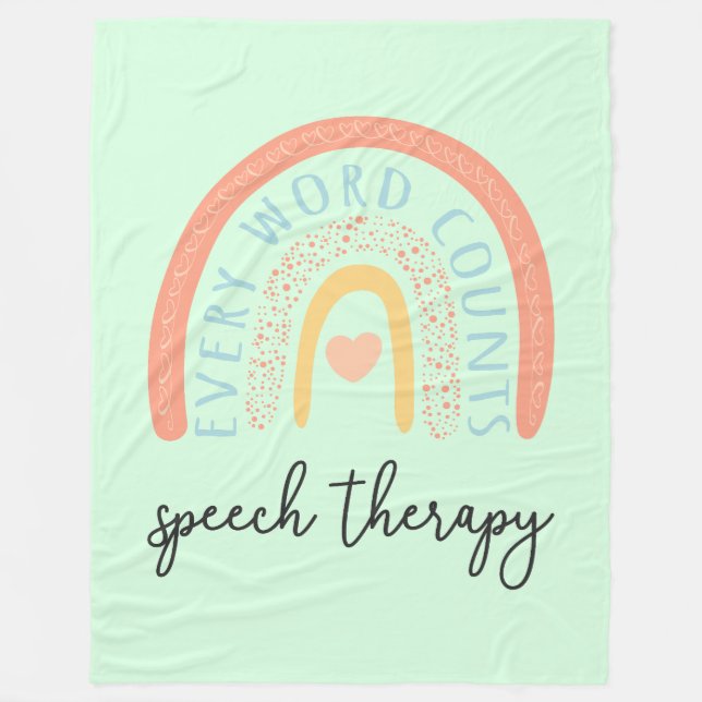 Couverture Polaire Orthophonie II - Chaque Mot Compte (Devant)