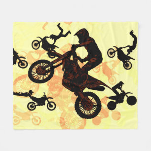 Couverture Polaire Oser voler - Motocross Stunts