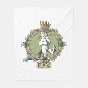 Couverture Polaire Où sont les monstres ? Badge Max