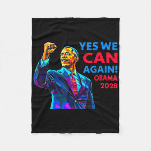 Couverture Polaire Oui, nous pouvons à nouveau Obama 2028 Campagne po