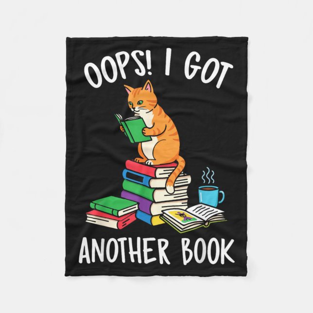Couverture Polaire Oups, j'ai eu un autre livre, lecteur de chat drôl (Devant)