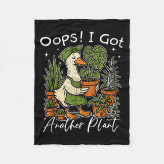 Couverture Polaire Oups, j'ai eu une autre plante, plante Silly Goose