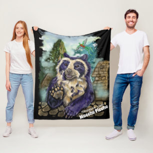 Couverture Polaire Ours à lunettes