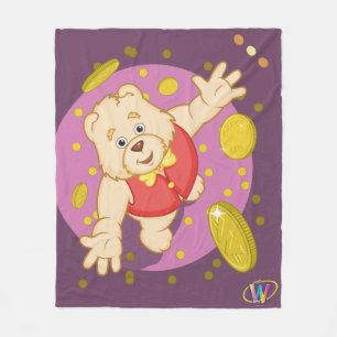 Couverture Polaire Ours de Quizzy
